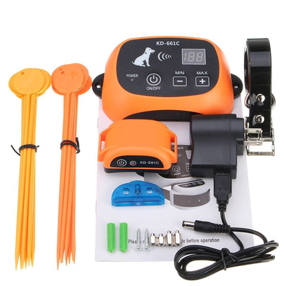 Wireless Dog Fence System – Waterproof & Adjustable Pet Containment