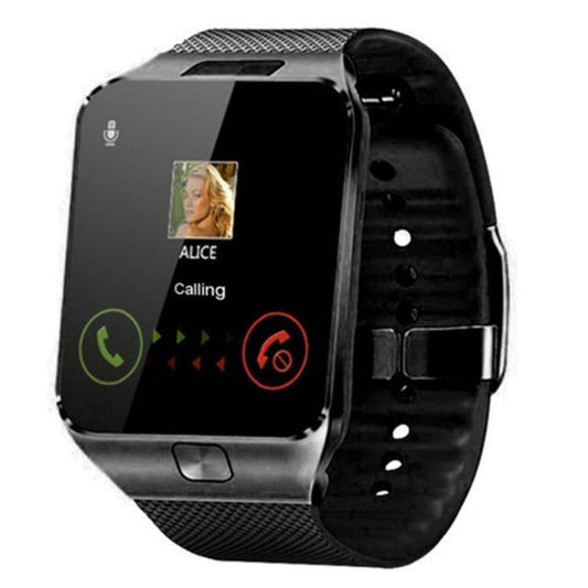 Smartwatch with SIM Card Support – Bluetooth Fitness Tracker, Touchscreen, Camera & Multi-Language