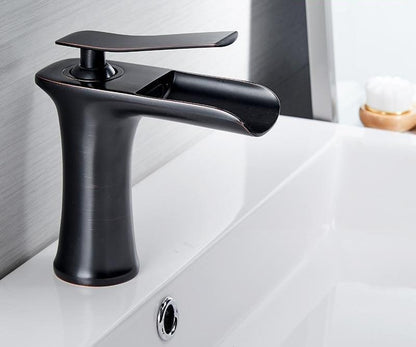 Modern Waterfall Bathroom Tap – Stylish Design & Elegant Water Flow