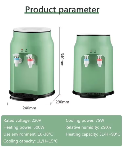 QuickServe | Mini Hot & Cold Drink Dispenser – Portable Desk Beverage Solution