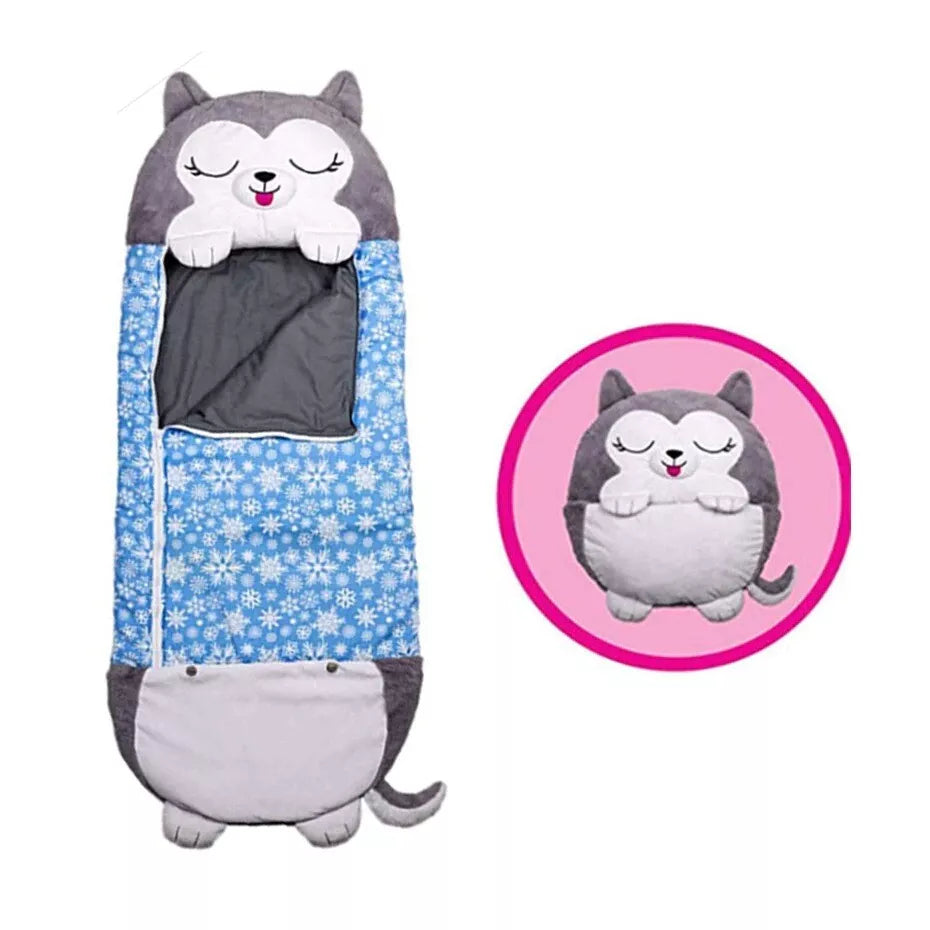 SnugglePals Kids Animal Sleeping Bag – Soft, Cosy & Fun Sleep Sack for Boys and Girls