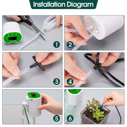 Automatic Watering System for Indoor Plants | Smart Irrigation with Pump & Timer