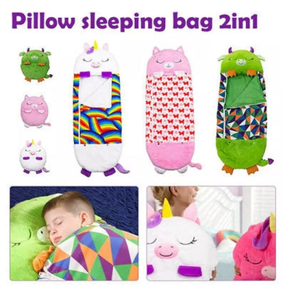 SnugglePals Kids Animal Sleeping Bag – Soft, Cosy & Fun Sleep Sack for Boys and Girls