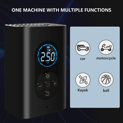 QuickAir: Portable Electric Tyre Inflator