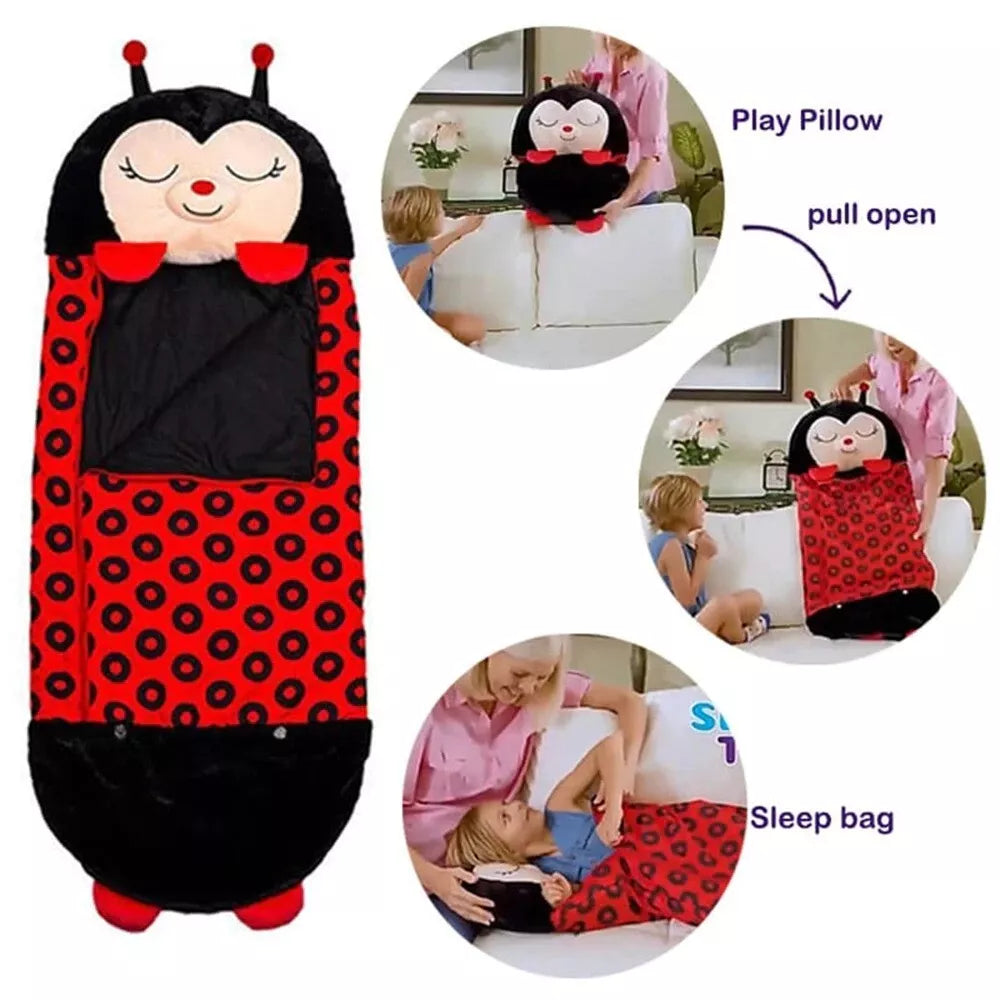 SnugglePals Kids Animal Sleeping Bag – Soft, Cosy & Fun Sleep Sack for Boys and Girls