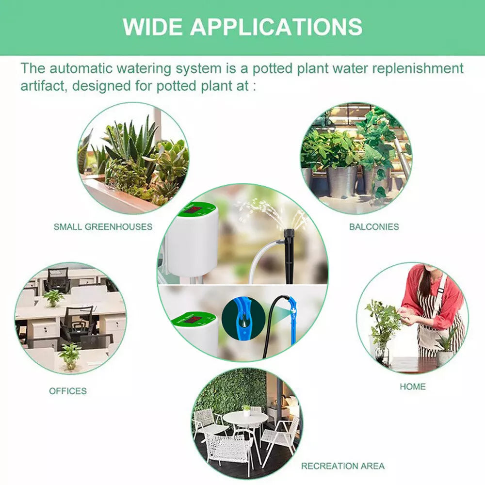 Automatic Watering System for Indoor Plants | Smart Irrigation with Pump & Timer