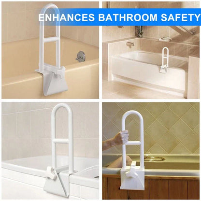 Bathtub Safety Grab Bar for Seniors & Mobility Support – No Drill, Secure Bathroom Handle
