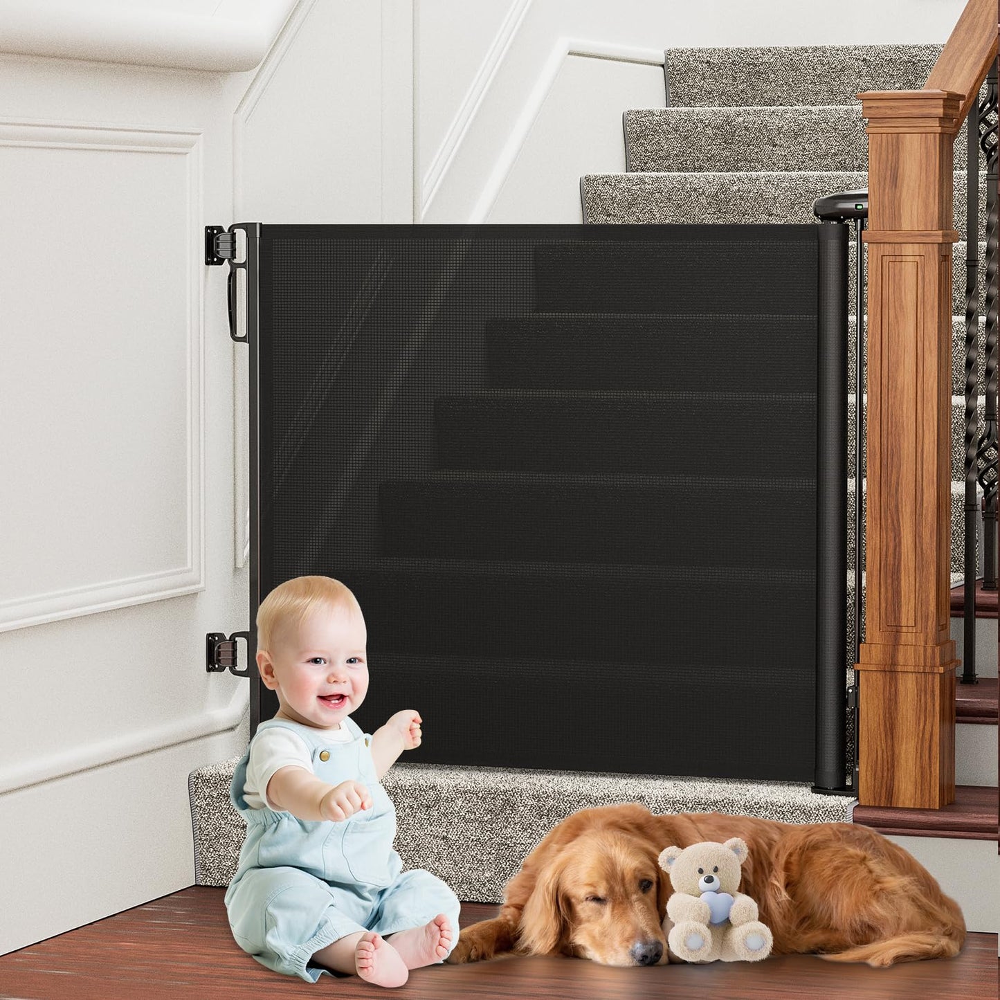 SafeStep Retractable Safety Gate – For Babies, Children & Pets