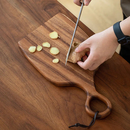 2-Pack Premium Walnut Wooden Chopping Boards – Elegant & Durable Cutting and Serving Board Set