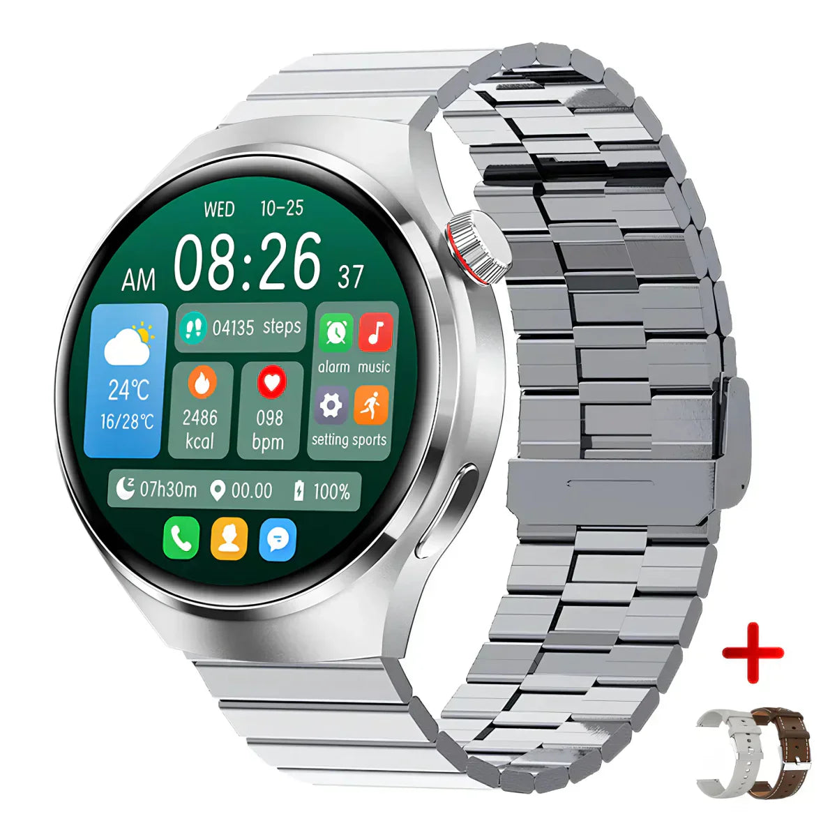 EliteXplorer Smartwatch – Premium Fitness & Lifestyle Watch with Advanced Features