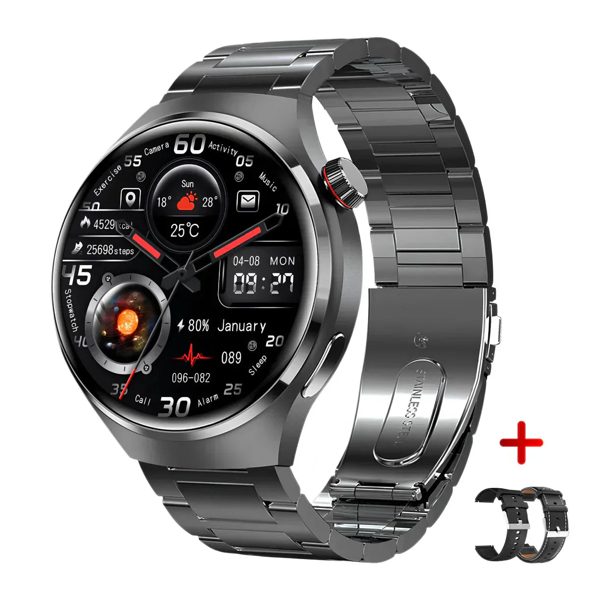 EliteXplorer Smartwatch – Premium Fitness & Lifestyle Watch with Advanced Features