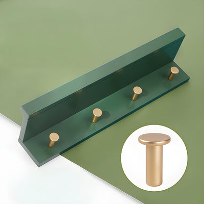 Smash Wall Shelf with Hooks – Multifunctional Wooden Storage Rack for Any Room