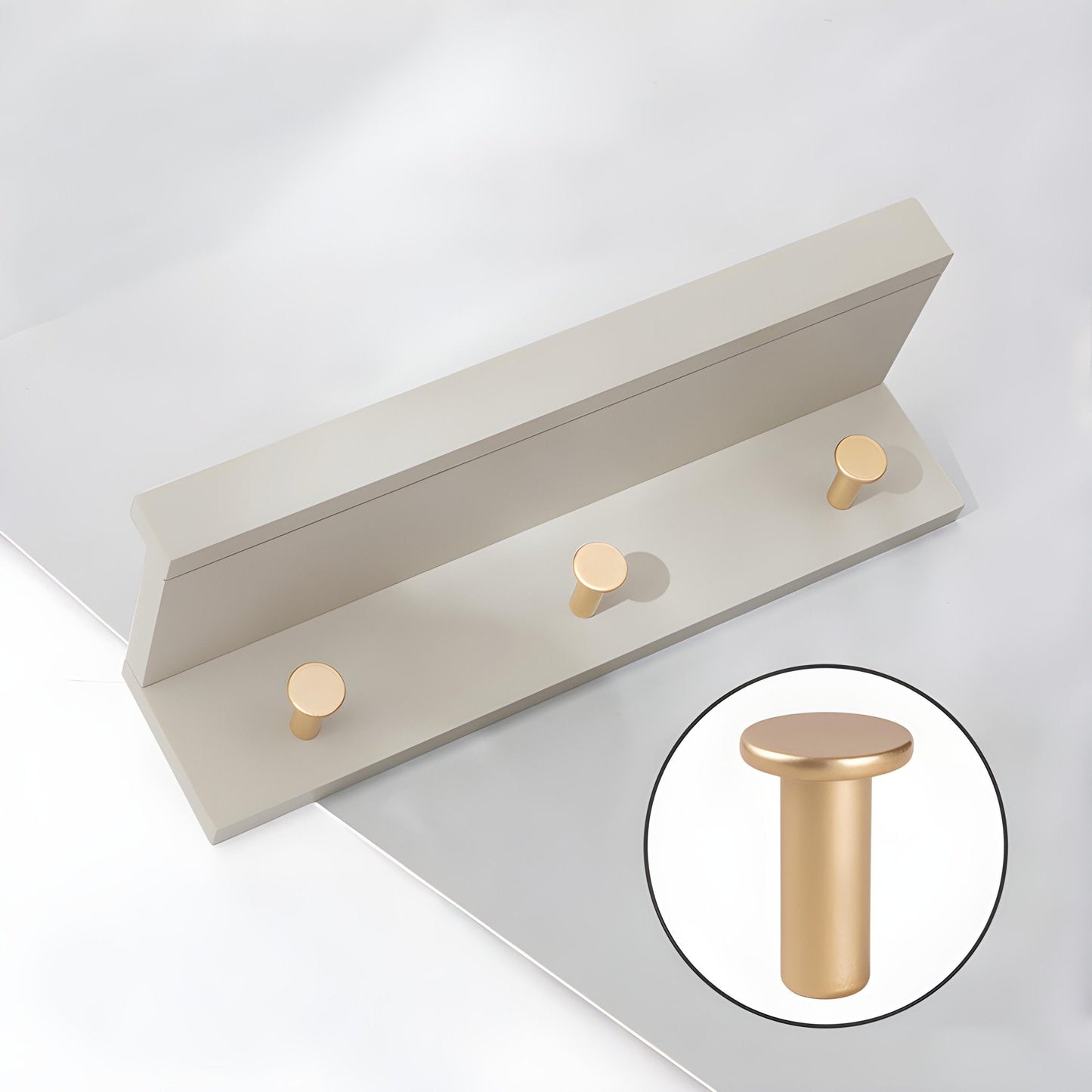 Smash Wall Shelf with Hooks – Multifunctional Wooden Storage Rack for Any Room