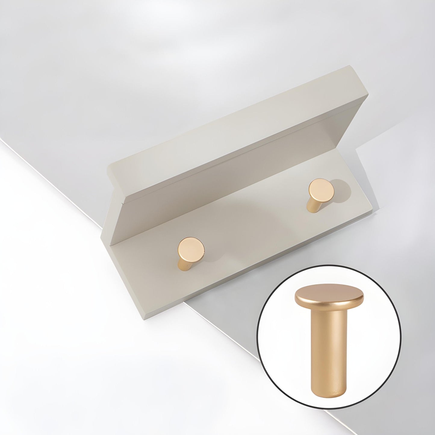 Smash Wall Shelf with Hooks – Multifunctional Wooden Storage Rack for Any Room