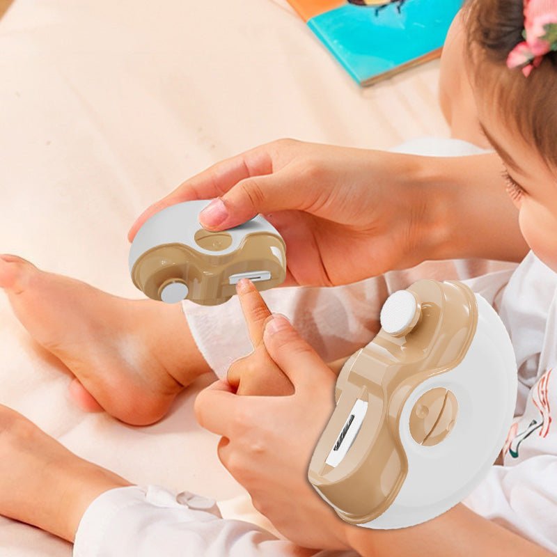 Electric Nail Clipper 2-in-1 – Automatic Nail Trimmer and File for Effortless Grooming