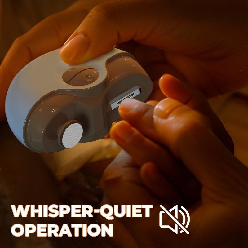 Electric Nail Clipper 2-in-1 – Automatic Nail Trimmer and File for Effortless Grooming