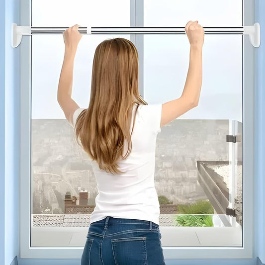 Multifunctional Adjustable Drill-Free Rod – No Drilling, Easy Installation