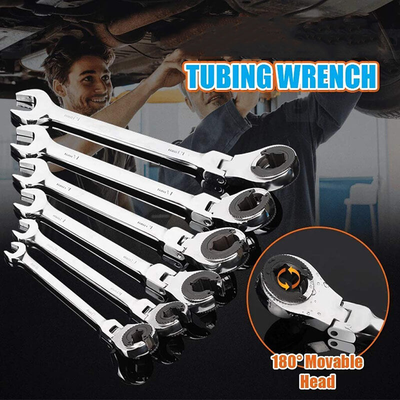 FlexRatchet – Adjustable Pipe Ratchet Wrench for Tight Spaces