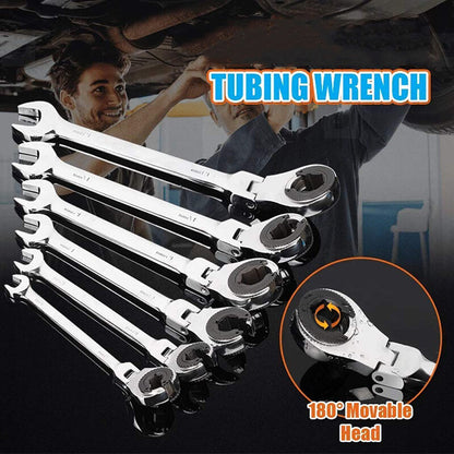 FlexRatchet – Adjustable Pipe Ratchet Wrench for Tight Spaces