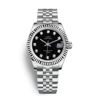 Classic Stainless Steel Wristwatch No. 296 – Timeless Elegance & Modern Precision
