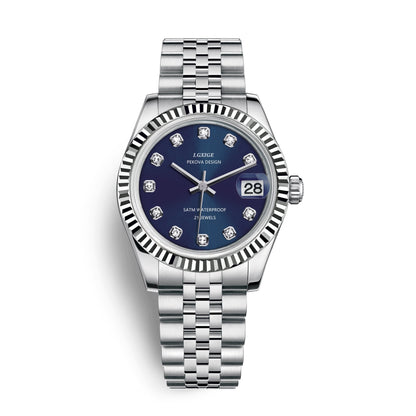 Classic Stainless Steel Wristwatch No. 296 – Timeless Elegance & Modern Precision