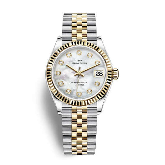 Classic Stainless Steel Wristwatch No. 296 – Timeless Elegance & Modern Precision