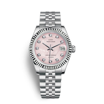 Classic Stainless Steel Wristwatch No. 296 – Timeless Elegance & Modern Precision