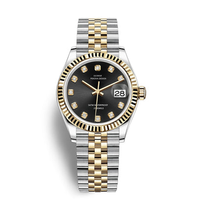 Classic Stainless Steel Wristwatch No. 296 – Timeless Elegance & Modern Precision