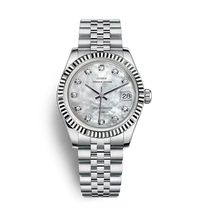 Classic Stainless Steel Wristwatch No. 296 – Timeless Elegance & Modern Precision