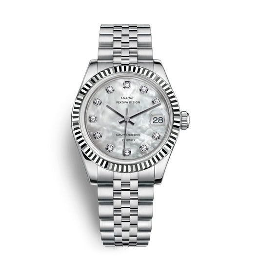 Classic Stainless Steel Wristwatch No. 296 – Timeless Elegance & Modern Precision