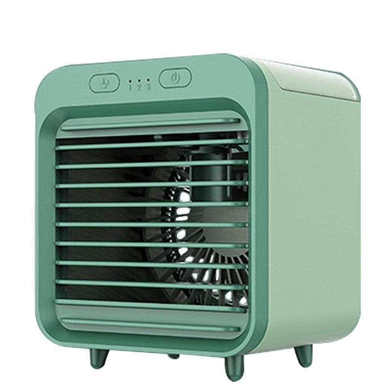 2-in-1 Air Cooler & Humidifier – USB-Powered Mini Air Conditioner for Home & Office