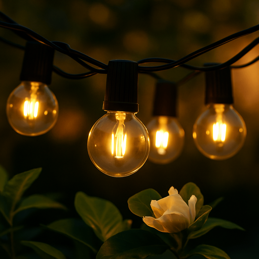 Solar String Lights 20m – Waterproof Outdoor LED Fairy Lights with Remote Control