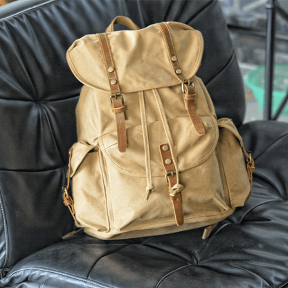 WessPack –  Military Canvas Backpack Rugged & Reliable Rucksack