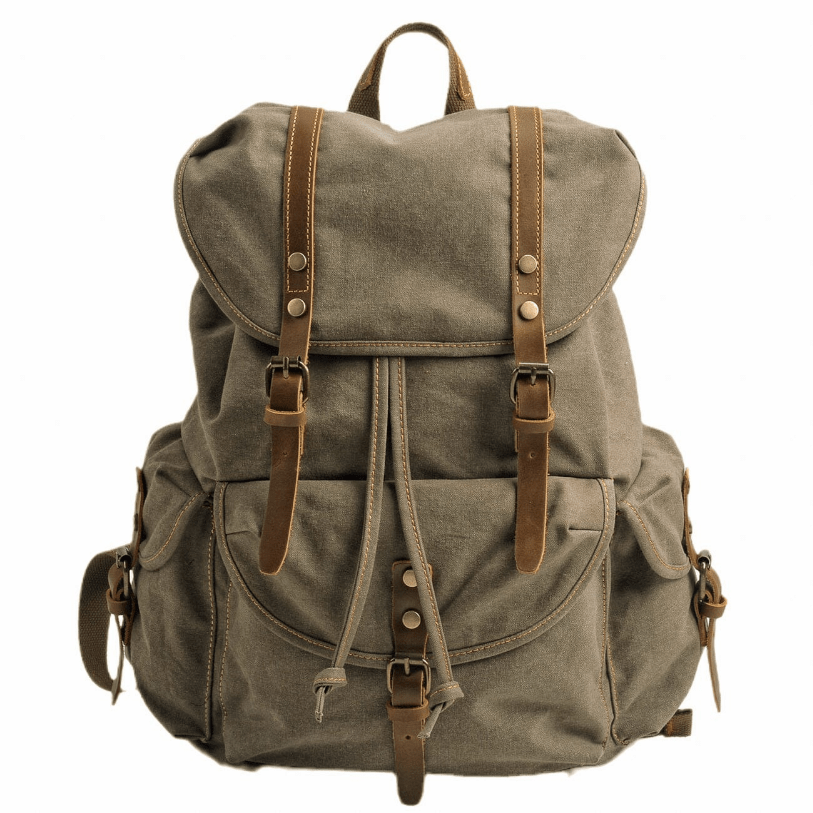 WessPack –  Military Canvas Backpack Rugged & Reliable Rucksack