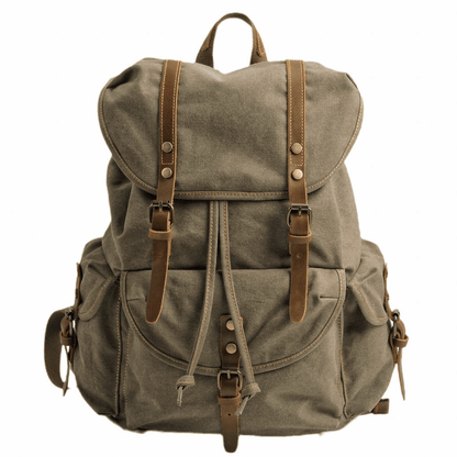 WessPack –  Military Canvas Backpack Rugged & Reliable Rucksack