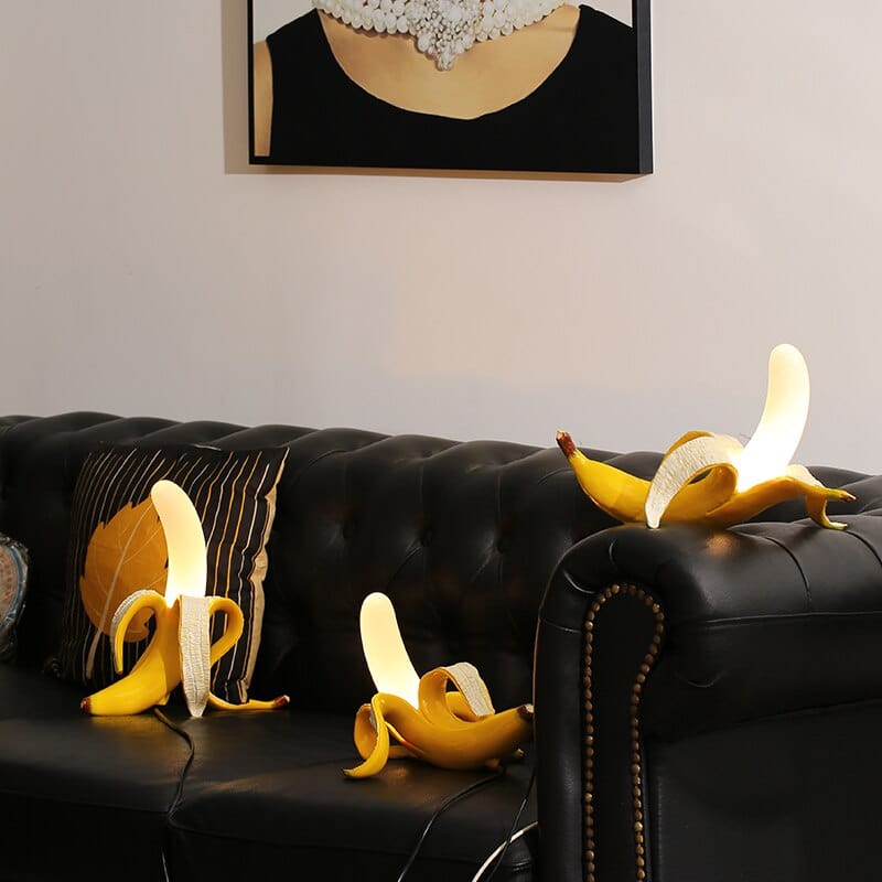 LuminousPeel | Quirky Banana Table Lamp – Playful LED Home Decor Accent
