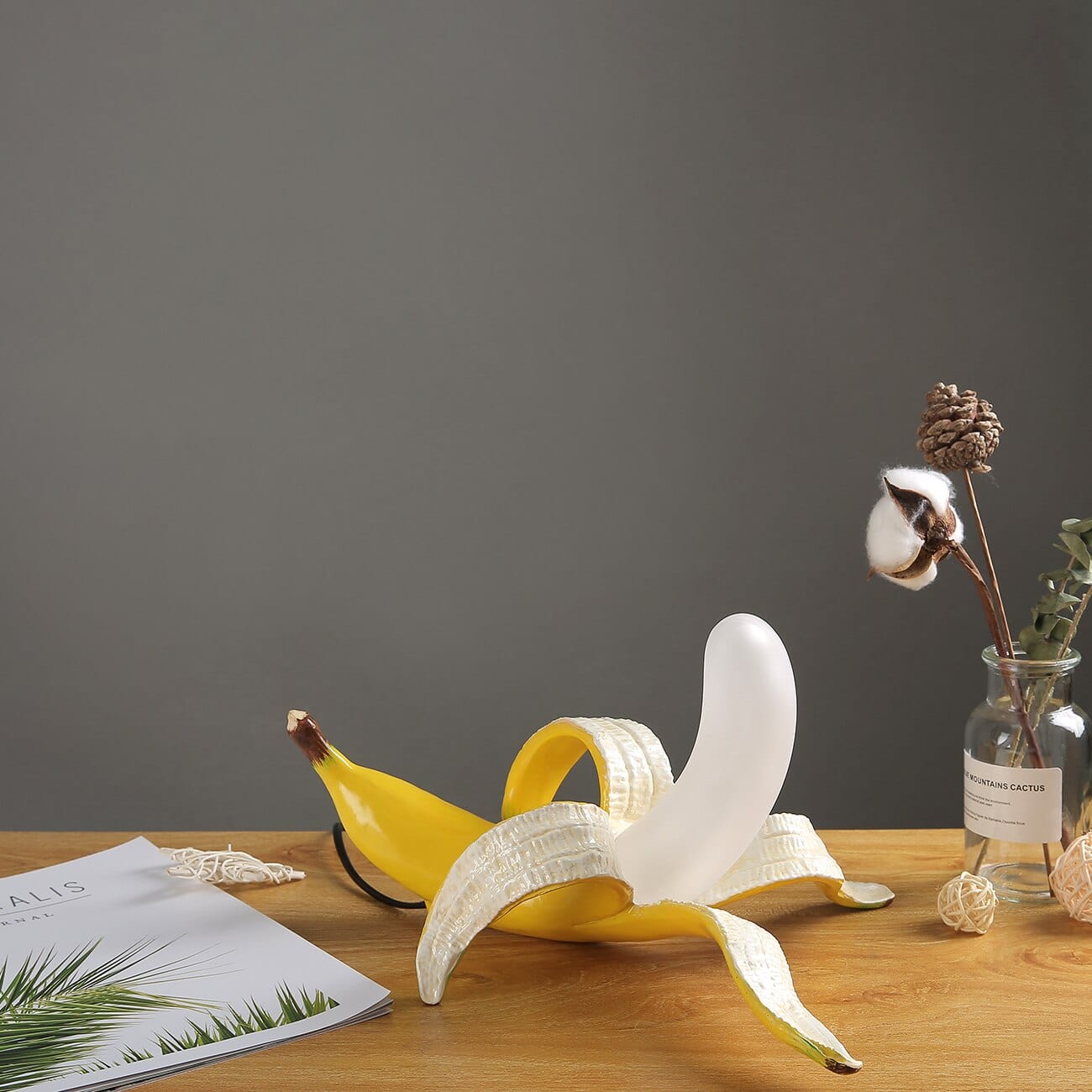 LuminousPeel | Quirky Banana Table Lamp – Playful LED Home Decor Accent
