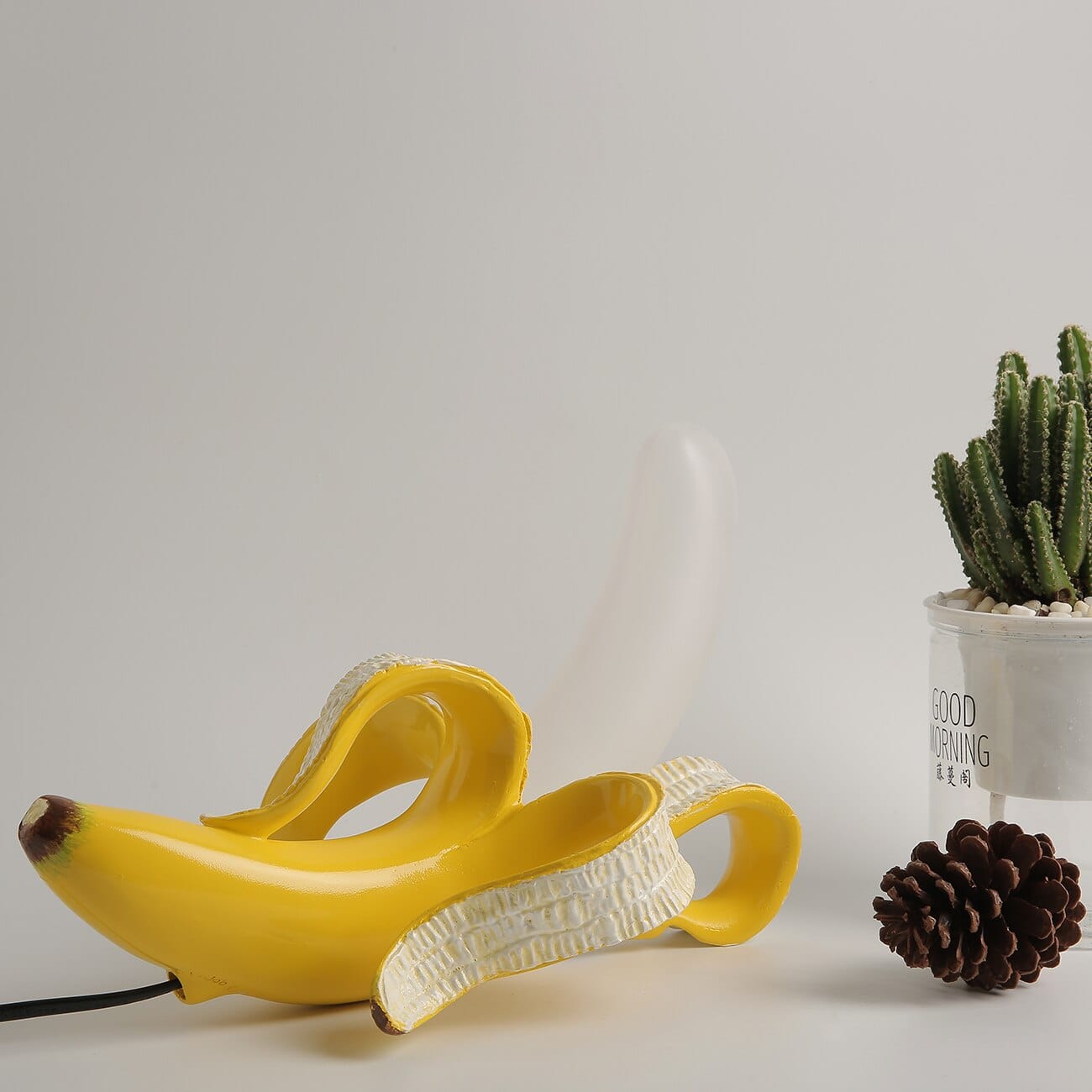 LuminousPeel | Quirky Banana Table Lamp – Playful LED Home Decor Accent