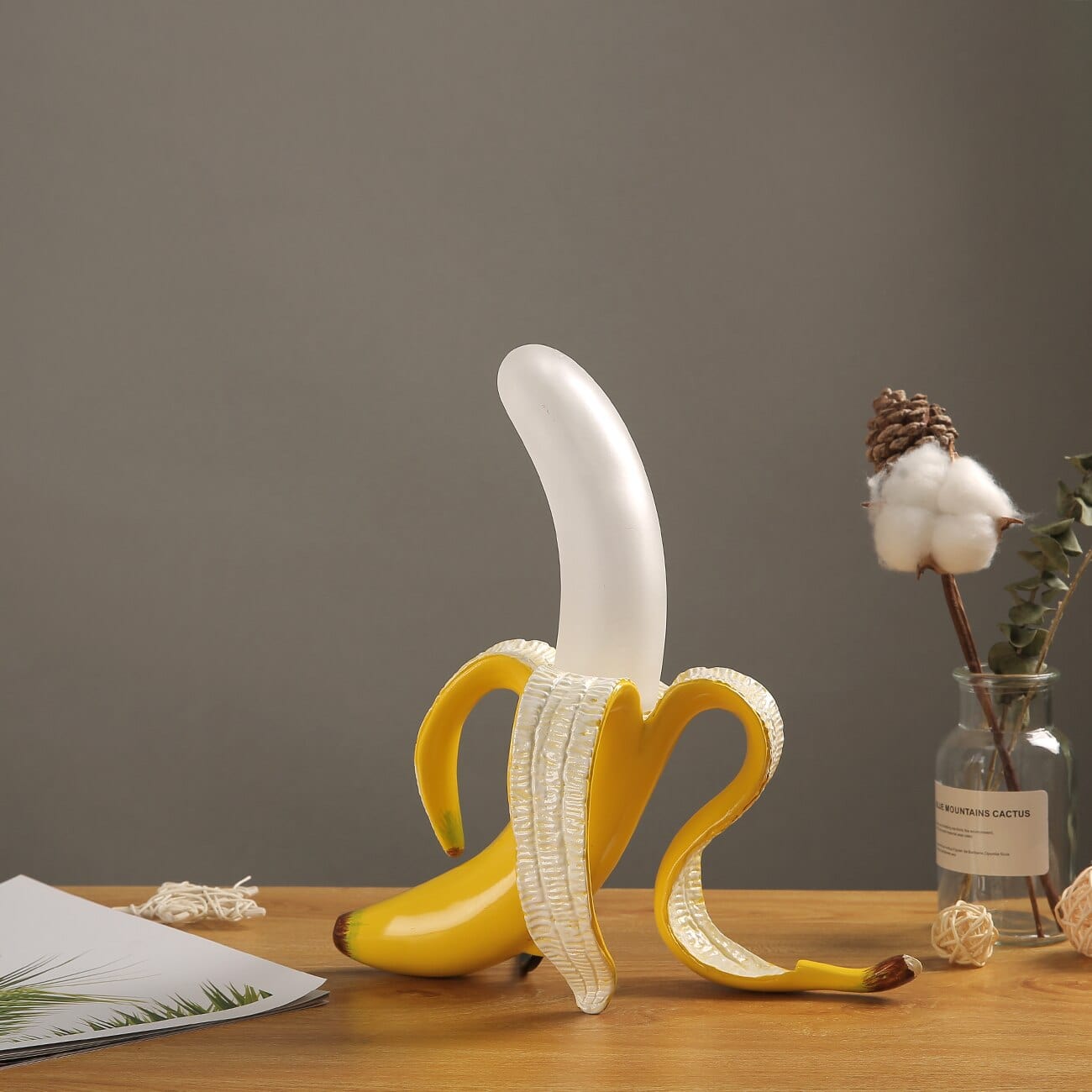 LuminousPeel | Quirky Banana Table Lamp – Playful LED Home Decor Accent