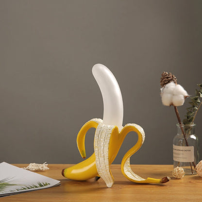LuminousPeel | Quirky Banana Table Lamp – Playful LED Home Decor Accent